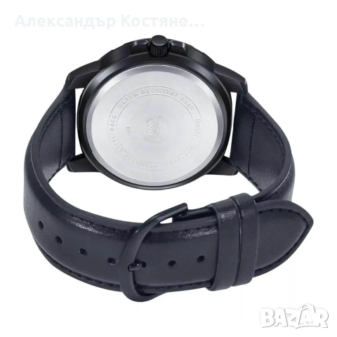Нов часовник Casio Collection MTP-VD01BL-1BVUDF - гаранция, снимка 2 - Мъжки - 55213746