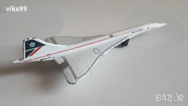 MATCHBOX 1978 SB 23 Concorde British Airways, снимка 6 - Колекции - 53721619