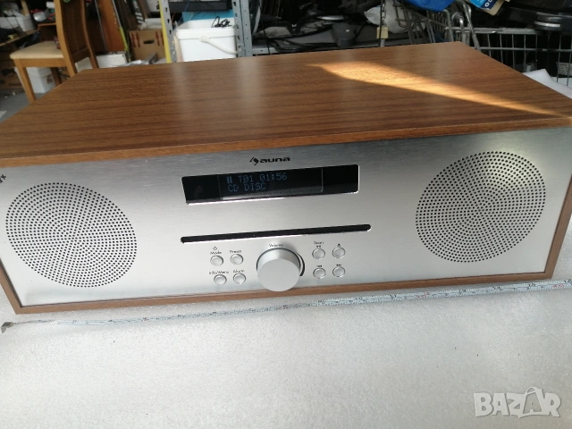 FM, DAB+, Bluetooth, USB, CD радиоприемник AUNA Silver Star, снимка 4 - Аудиосистеми - 54447653