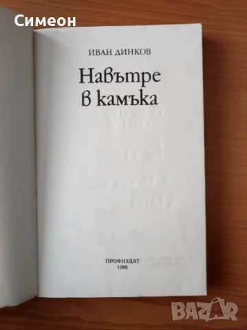 Навътре в камъка - Иван Динков, снимка 3 - Българска литература - 55319689