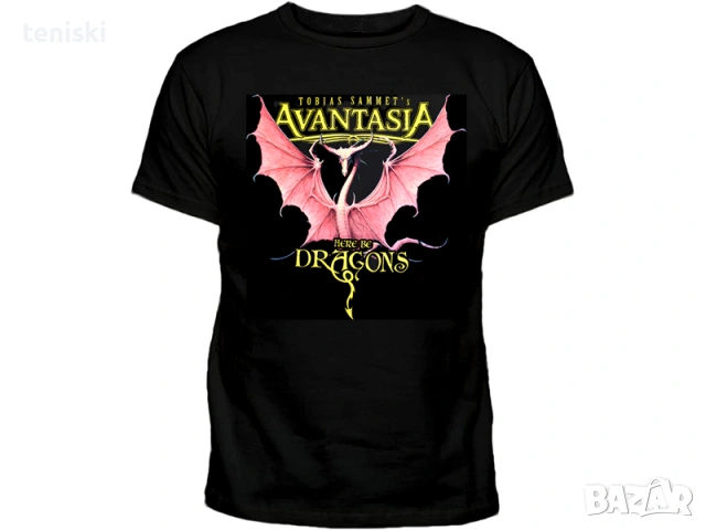 Рок тениски Avantasia Авантейжа 4 модела, снимка 3 - Тениски - 54484035