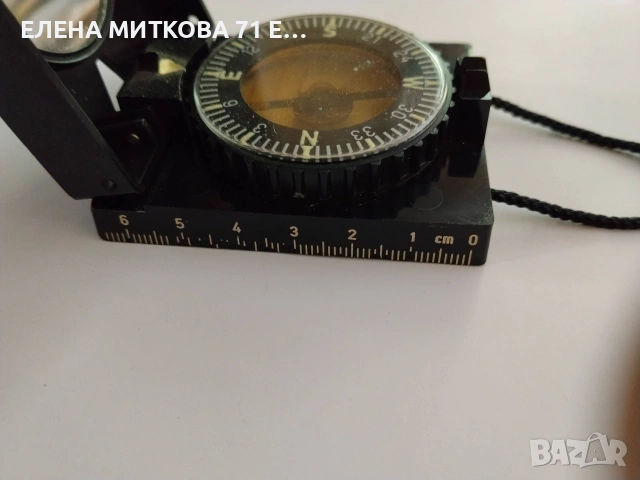 Стар компас произв.ГДР, снимка 2 - Антикварни и старинни предмети - 55157891