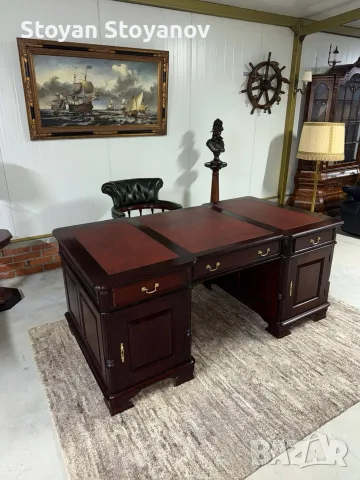  Честърфийлд/Chesterfield Executive Директорско бюро , снимка 3 - Бюра - 55593537