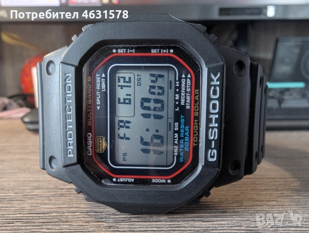 Casio G-Shock GW-M5610U-1ER – В гаранция до 2028 г. (Отличен)
