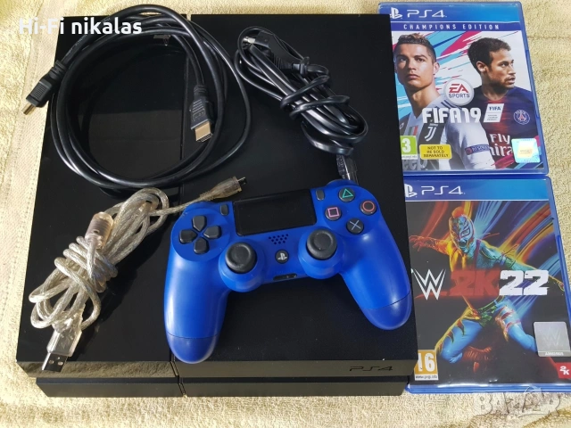 плейстейшън конзола PS 4 FAT SONY Playstation 4 500 gb