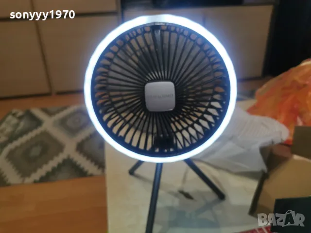 АКУМУЛАТОРЕН ВЕНТИЛАТОР USB 1607261153, снимка 7 - Вентилатори - 55308928