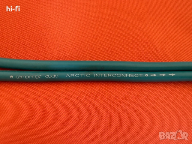 Cambridge Audio Arctic RCA / Аудио кабели, снимка 8 - Ресийвъри, усилватели, смесителни пултове - 53576393