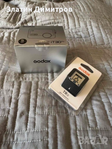 Светкавица Godox iT30 PRO за Sony (S) + накланящ се TTL адаптер., снимка 11 - Светкавици, студийно осветление - 54213149