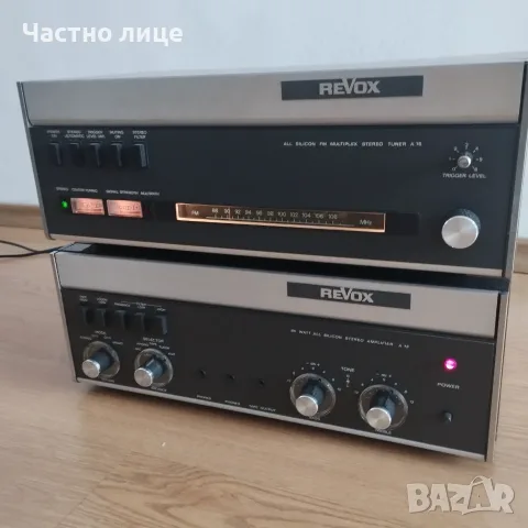 ReVox тунер и усилвател, снимка 11 - Ресийвъри, усилватели, смесителни пултове - 55448813