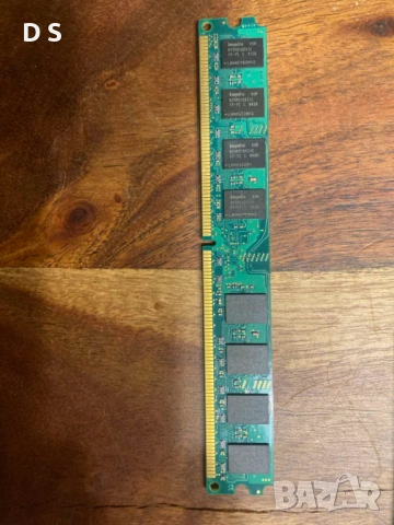 RAM памет Kingston 2GB DDR2 KVR800D2N6/2G  нисък профил - 2 броя, снимка 2 - RAM памет - 54461021