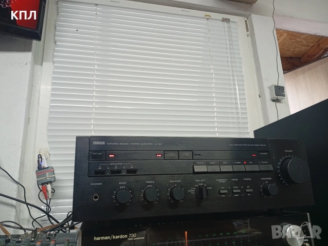 Усилвател Yamaha A-720, снимка 5 - Ресийвъри, усилватели, смесителни пултове - 54797262