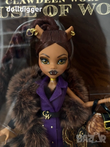 Monster High Skullector Clawdeen Wolf House of Wolf rare NRFB, снимка 2 - Кукли - 54218833