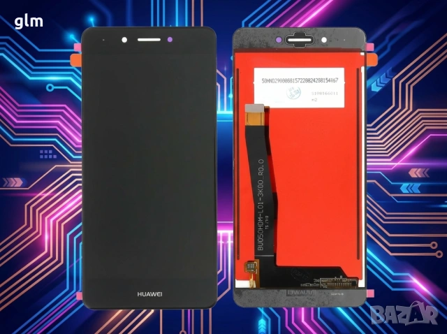 LCD Дисплей за Huawei Enjoy 6S / Honor 6C + Тъчскрийн черен
