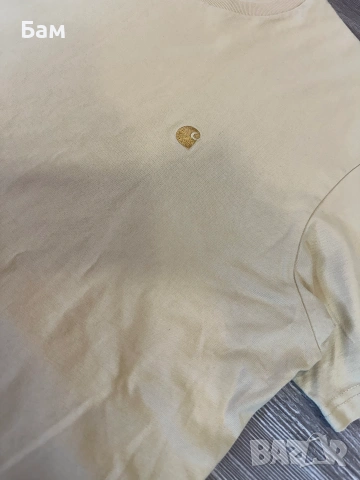 Оригинална мъжка тениска Carhartt Chase T-Shirt размер Л, снимка 3 - Тениски - 55048618