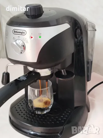 Кафе машина еспресо  Delonghi EC221.B, снимка 3 - Кафемашини - 55687209
