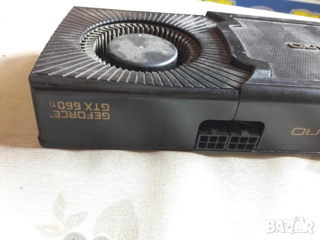 Видео карта Gainward GeForce GTX660 TI 2048MB, GDDR5, 192bit, DVI, HDMI, PCI-E, снимка 3 - Видеокарти - 55073266