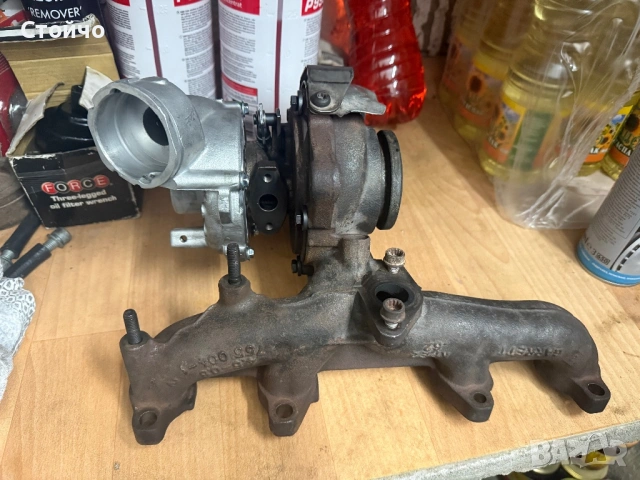 Турбо от Vw passat b6 2.0 tdi BMP, снимка 2 - Части - 53962000