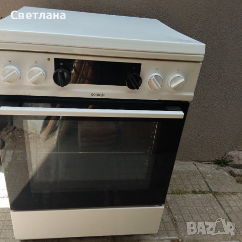 Комбинирана готварска печка Gorenje на газ и на ток