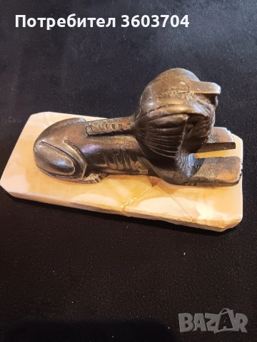 сфинкс статуетка, снимка 2 - Статуетки - 54366872