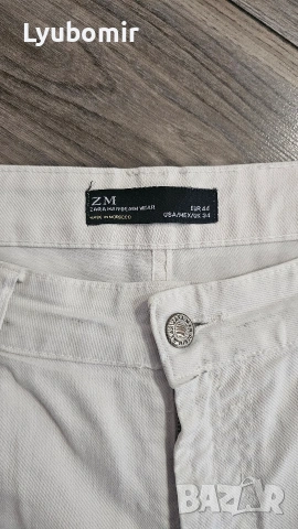 мъжки къси дънки Zara, снимка 2 - Дънки - 54388854