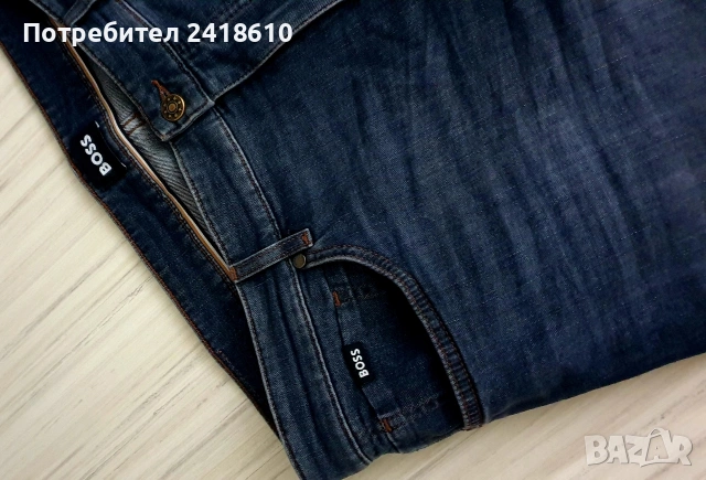 Hugo Boss Delawere Slim  Fit Mens Size 38 / 32  ОРИГИНАЛ Мъжки Дънки, снимка 12 - Дънки - 54970955