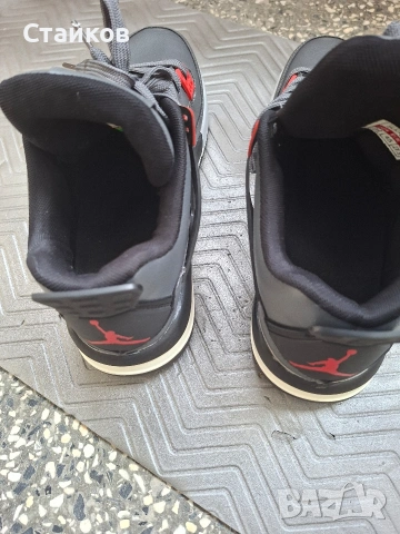 Мйратонки Air Jordan 4 Retro "Toro Bravo" нови, снимка 4 - Маратонки - 54650175
