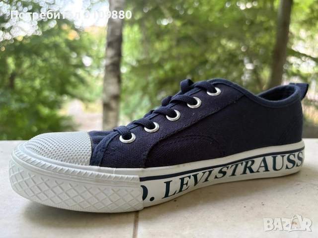 Ооригинални детски кецове Levi’s №34, снимка 3 - Детски маратонки - 55104669