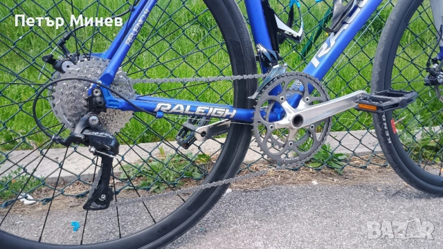 Шосеен Велосипед Raleigh Revenio 4 AL Disc , Размер 57см, снимка 3 - Велосипеди - 54712020