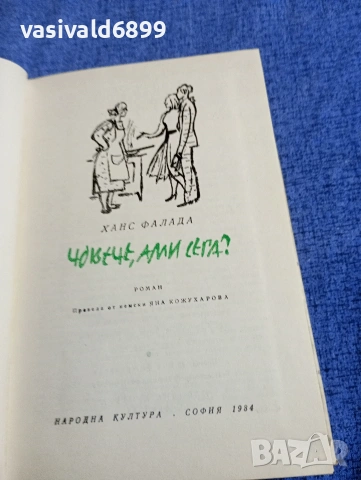 Ханс Фалада - Човече, ами сега?, снимка 5 - Художествена литература - 54595451