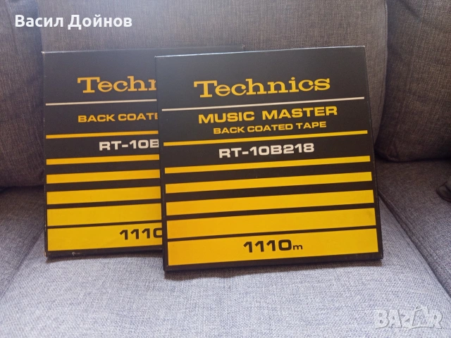 Магнетофонни ролки Technics RT-10B218, снимка 3 - Други - 54998742