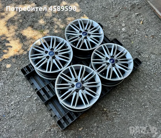 4бр.Алуминиеви джанти BORBET 16цола 5x108+ДАТЧИЦИ за Ford Focus,Kuga,Connect,Mondeo,Puma,C-Max, снимка 3 - Гуми и джанти - 55582814