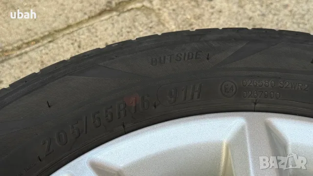 Комплект оригинални 16" джанти за Opel с летни гуми Maxxis Mecotra 3 (ME3) 205/55/16 91H (DOT 0222), снимка 9 - Гуми и джанти - 55674380