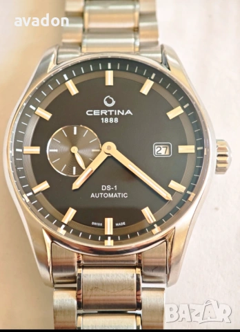 Certina DS-1 automatic Swiss Made ETS saphire wr100m, снимка 4 - Мъжки - 54697614