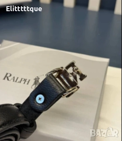 колани от естествена кожа в кутия 2см Ralph Lauren , снимка 4 - Колани - 54831983