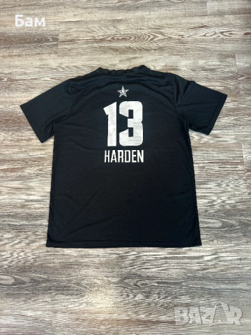 Мъжка!Jordan x James Harden 13 x Houston Rockets All-Star Play T-shirt размер М, снимка 4 - Тениски - 54539430