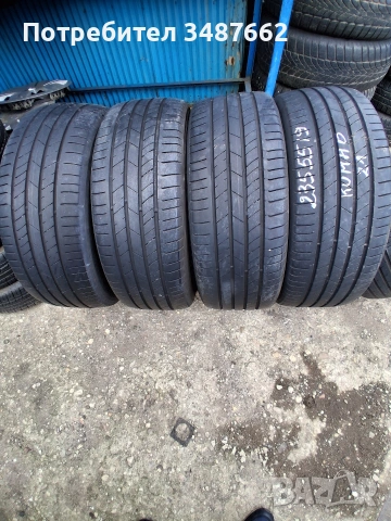 235 55 19 KUMHO 4броя летни дот 2021г 