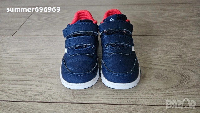 Детски маратонки adidas сини като нови, снимка 4 - Детски маратонки - 54049914