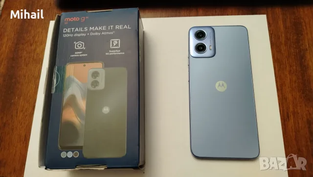 Продавам смартфон МОТОРОЛА moto G 34 5G-като нов!!!