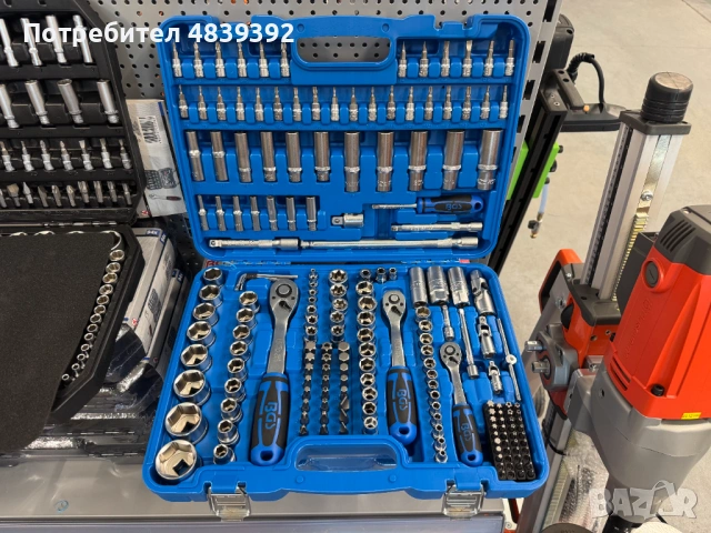 Гедоре комплект 192 части BGS Technic BGS2243, снимка 2 - Гедорета - 54686948