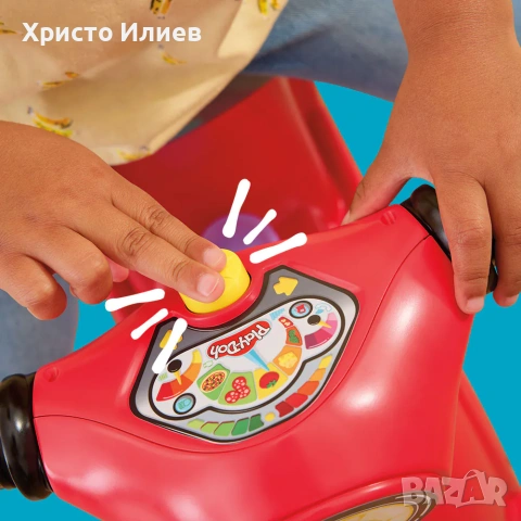 PlayDoh Скутер ride on за разнос на пица с пластелин, снимка 12 - Други - 55144141