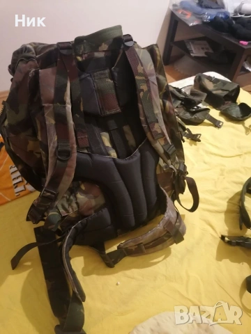 Военна раница 60л DPM Camo с MOLLE система – Армия на Нидерландия и система за насене на товари, снимка 3 - Екипировка - 55078446