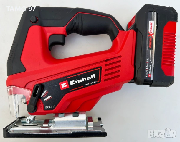 Einhell TC-JS 18 Li - Акумулаторен прободен трион 18V 4.0Ah като нов!, снимка 2 - Триони и циркуляри - 54296566