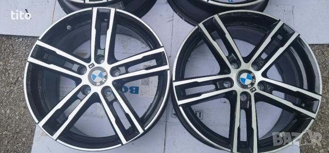 Като НОВИ 5x120 18 Цола Спорт Пакет. BMW/БМВ, снимка 6 - Гуми и джанти - 46685442