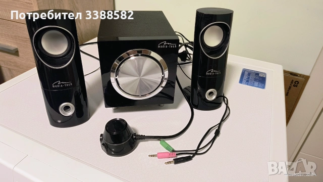 Тонколони 2.1 Media-Tech MT3325 с дървен субуфер – Отличен звук за PC и конзоли, снимка 6 - Тонколони - 55090993