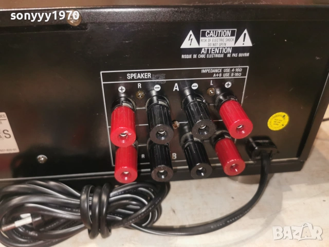 SONY TA-F550ES AMPLIFIER-MADE IN JAPAN ВНОС SWISS 1207261026L1, снимка 15 - Ресийвъри, усилватели, смесителни пултове - 55247380