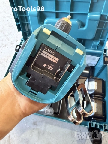 Makita DDF487 безчетков винтоверт, снимка 7 - Винтоверти - 55427620