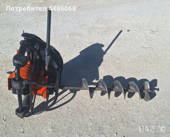 свредел за колове stihl BT 131 свредел за дупки в почва, снимка 3 - Градинска техника - 54337772