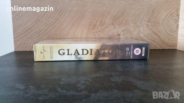 Видеокасета GLADIATOR VHS, снимка 3 - Други жанрове - 54158030