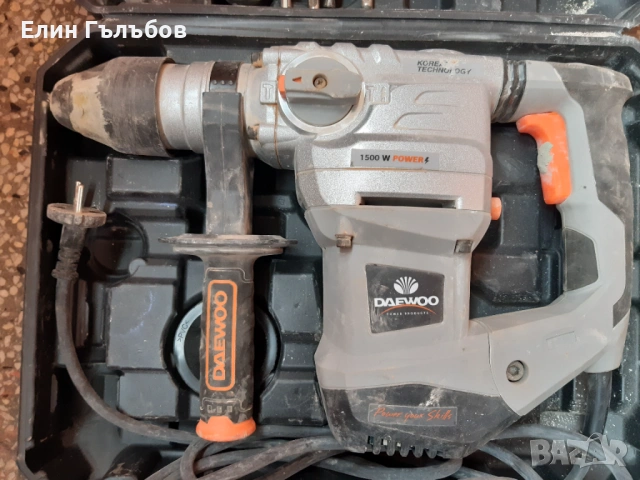 Перфоратор DAEWOO DARH26-105C, в куфар и принадлежности, снимка 4 - Перфоратори - 54365829