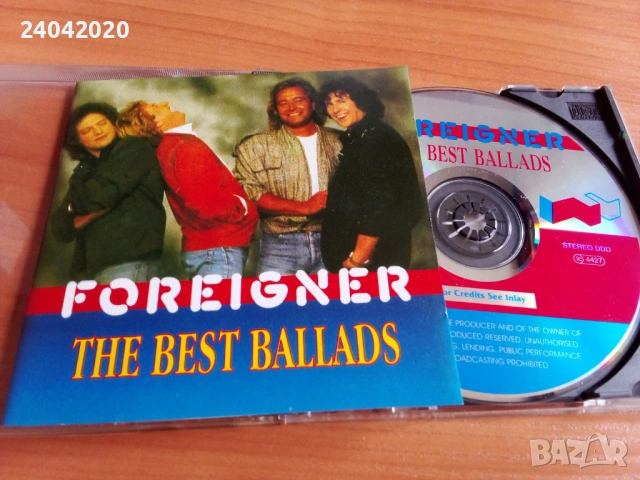 Foreigner - The Best Ballads матричен диск